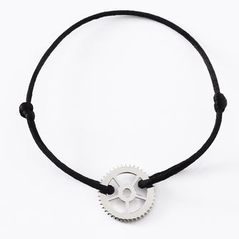 cordon gear Classic White Gold Gear Cord Bracelet – Eternal Gears